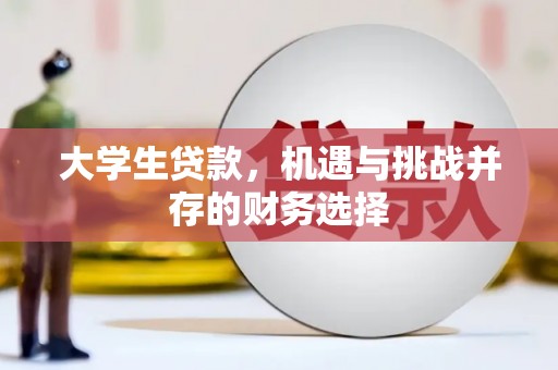 盖州大学生贷款，机遇与挑战并存的财务选择