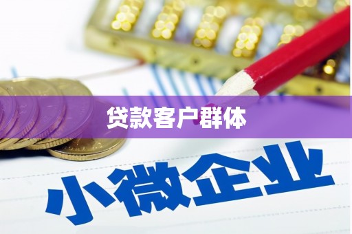 盖州贷款客户群体