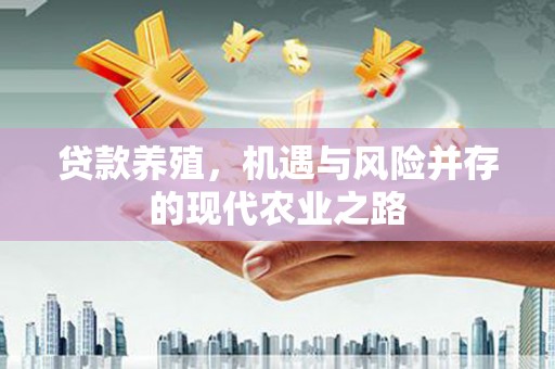 盖州贷款养殖，机遇与风险并存的现代农业之路