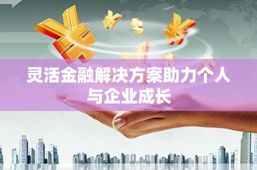 盖州灵活金融解决方案助力个人与企业成长