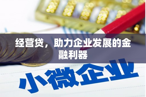 盖州经营贷，助力企业发展的金融利器