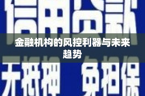 盖州金融机构的风控利器与未来趋势