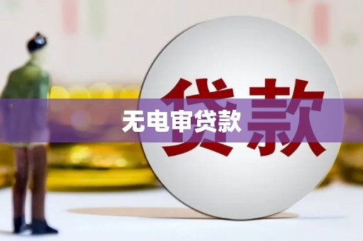 盖州无电审贷款