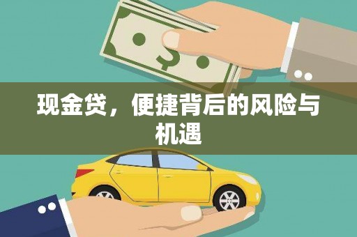 盖州现金贷，便捷背后的风险与机遇