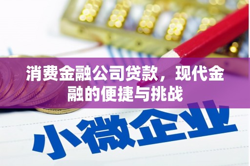 盖州消费金融公司贷款，现代金融的便捷与挑战