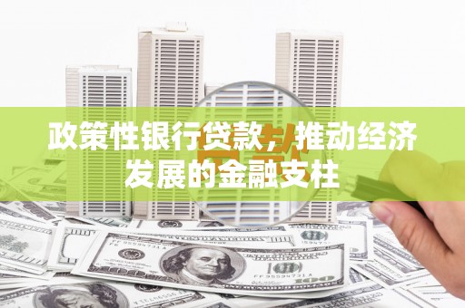 盖州政策性银行贷款，推动经济发展的金融支柱