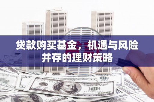盖州贷款购买基金，机遇与风险并存的理财策略
