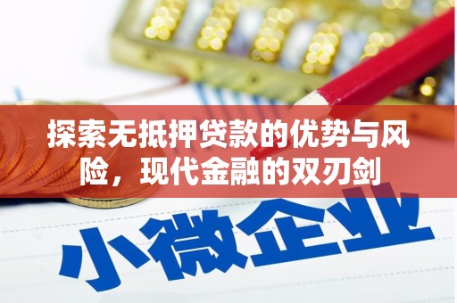 盖州探索无抵押贷款的优势与风险，现代金融的双刃剑