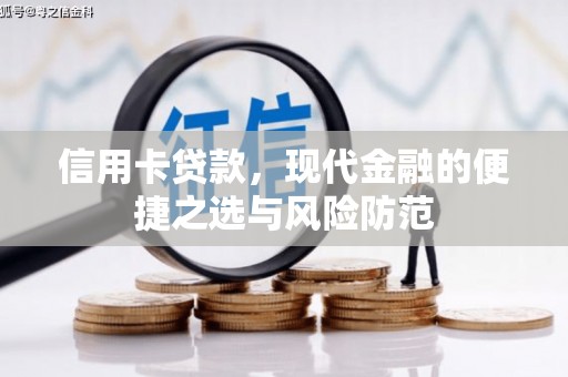 盖州信用卡贷款，现代金融的便捷之选与风险防范