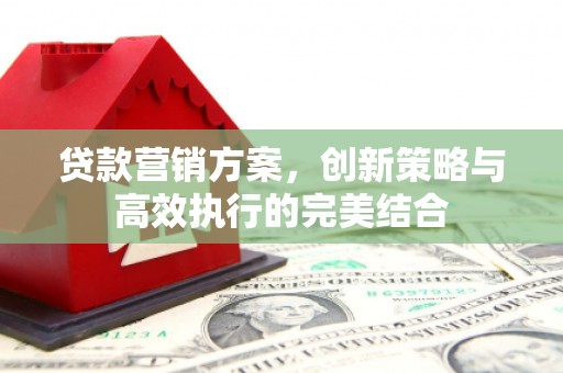 盖州贷款营销方案，创新策略与高效执行的完美结合