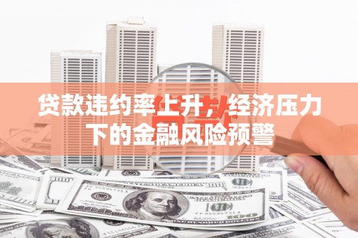 盖州贷款违约率上升，经济压力下的金融风险预警