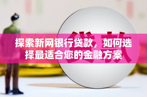 盖州探索新网银行贷款，如何选择最适合您的金融方案