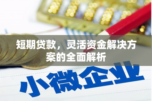 盖州短期贷款，灵活资金解决方案的全面解析