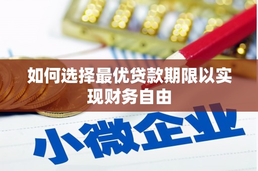 盖州如何选择最优贷款期限以实现财务自由