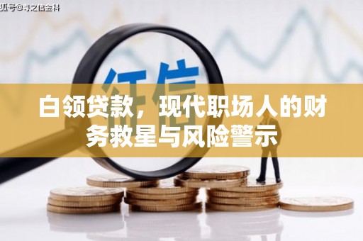盖州白领贷款，现代职场人的财务救星与风险警示