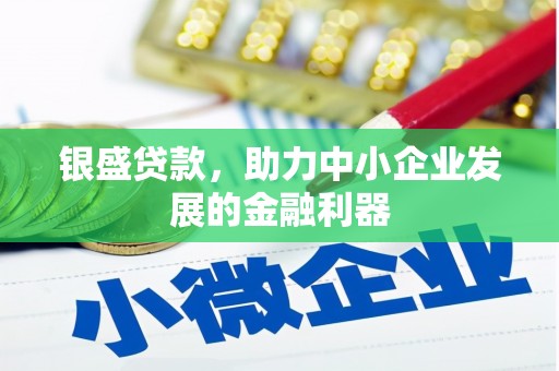 盖州银盛贷款，助力中小企业发展的金融利器