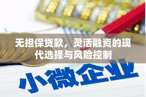 盖州无担保贷款，灵活融资的现代选择与风险控制