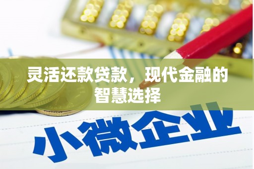 盖州灵活还款贷款，现代金融的智慧选择