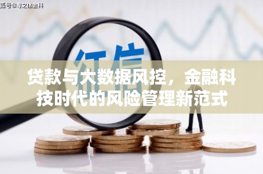 盖州贷款与大数据风控，金融科技时代的风险管理新范式