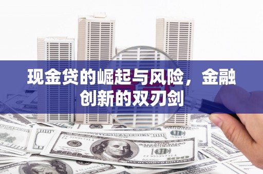 盖州现金贷的崛起与风险，金融创新的双刃剑