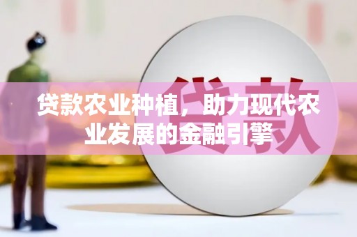 盖州贷款农业种植，助力现代农业发展的金融引擎