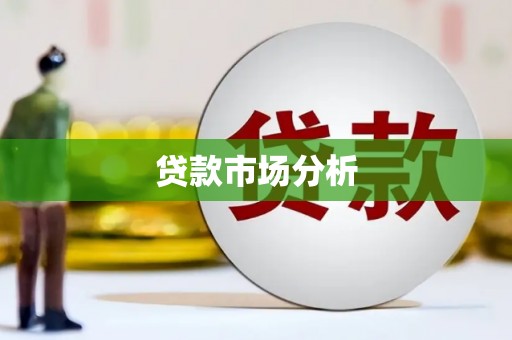 盖州贷款市场分析