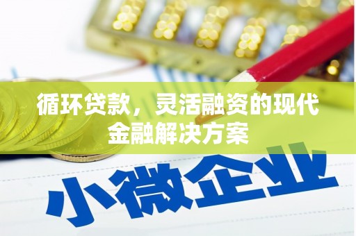 盖州循环贷款，灵活融资的现代金融解决方案