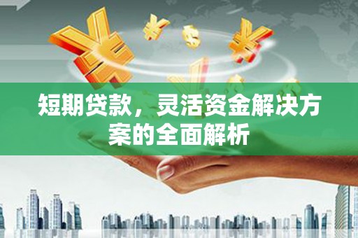 盖州短期贷款，灵活资金解决方案的全面解析