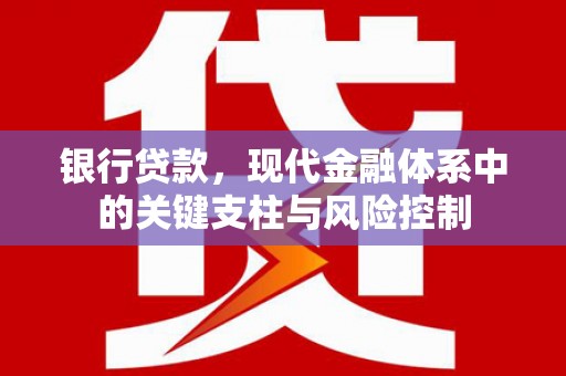 盖州银行贷款，现代金融体系中的关键支柱与风险控制