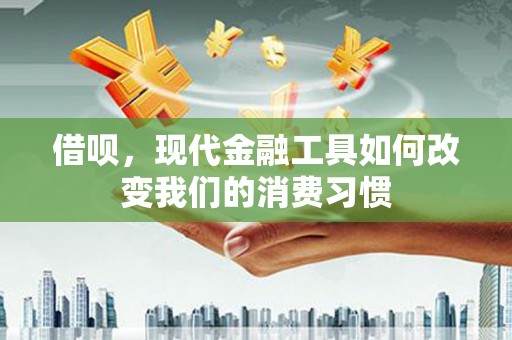 盖州借呗，现代金融工具如何改变我们的消费习惯