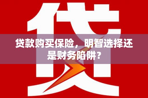 盖州贷款购买保险，明智选择还是财务陷阱？