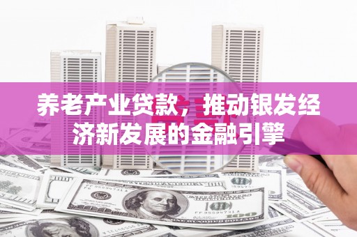 盖州养老产业贷款，推动银发经济新发展的金融引擎