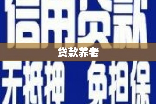 盖州贷款养老