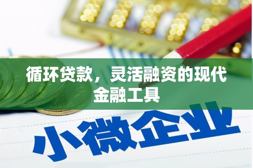 盖州循环贷款，灵活融资的现代金融工具