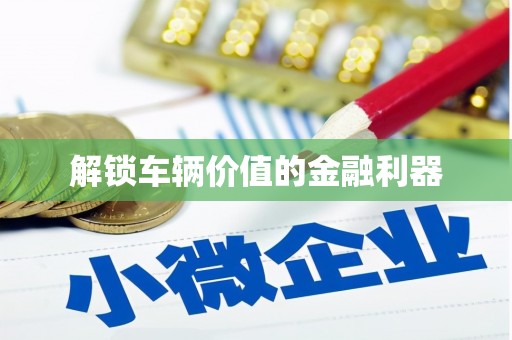 盖州解锁车辆价值的金融利器