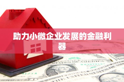 盖州助力小微企业发展的金融利器