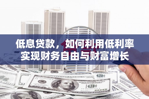 盖州低息贷款，如何利用低利率实现财务自由与财富增长