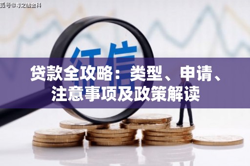盖州贷款全攻略：类型、申请、注意事项及政策解读