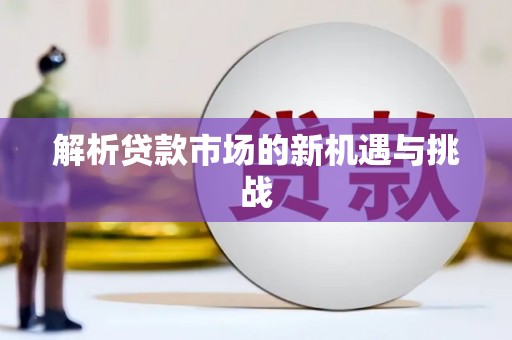 盖州解析贷款市场的新机遇与挑战